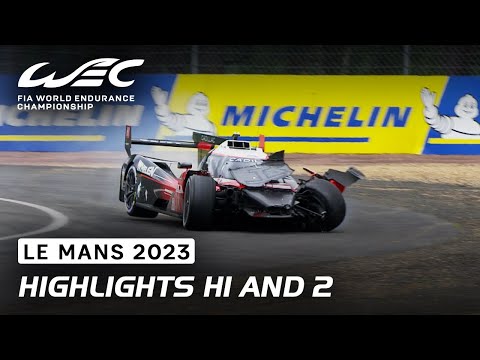 WEC 第4戦 ル・マン24時間レース レースハイライト動画②