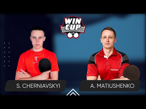22:15 Serhii Cherniavskyi - Andrii Matiushenko West 6 WIN CUP 16.03.2024 | TABLE TENNIS WINCUP