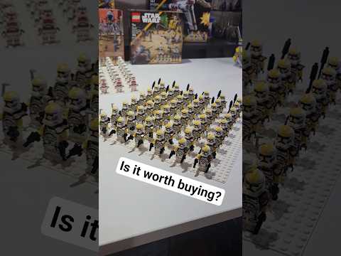 LEGO clone army building just got more expensive.. #lego #inflation #legostarwars