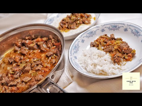 Turkish Food Recipes - Sautéed Meat Recipe