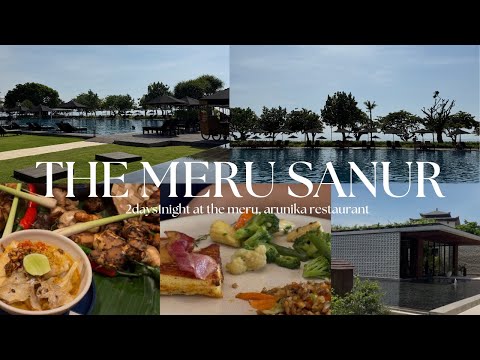 Bali Travel Diaries || 2days1night The Meru Sanur, Arunika Restaurant, Bali Travel Vlog with Toddler