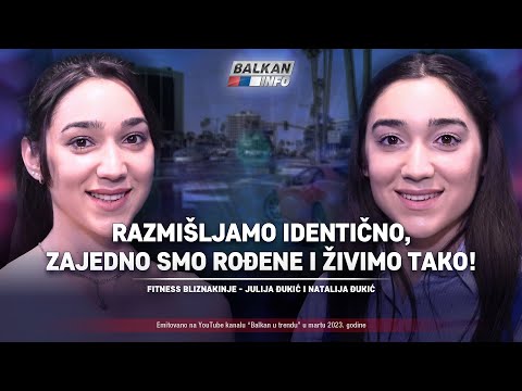 AKTUELNO: Fitness bliznakinje - Razmišljamo identično, zajedno smo rođene i živimo tako! (25.3.2023)