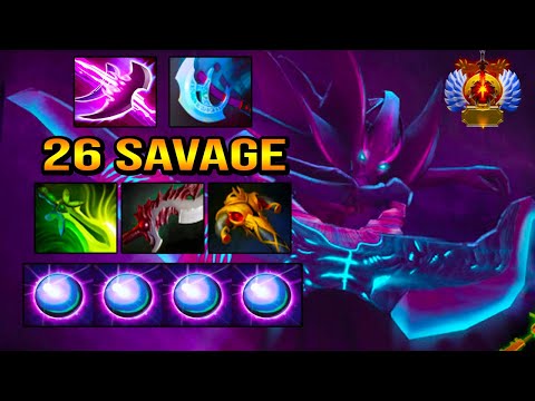 26 SAVAGE [ Spectre ] NON STOP HAUNT - INCREDIBLE CARRY - DOTA 2 GAMEPLAY