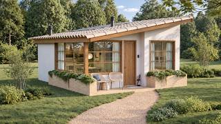 Casa de Campo Pequena e Aconchegante com Apenas 50m²