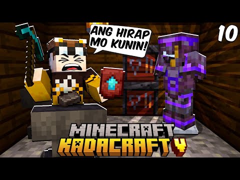 KadaCraft 5: Episode 10 - ANG HIRAP MAKUHA LANG ANG BAGONG NETHERITE SET!