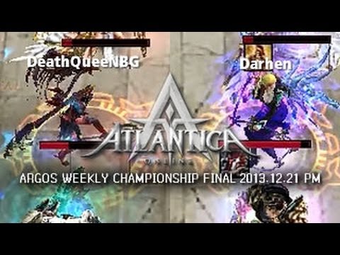 Argos Weekly 2013.12.21 PM Final: DeathQueeNBG vs. Darhen - Atlantica Online