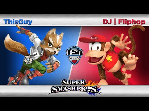 RitG Smash 4 - ThisGuy (Fox) vs. DJ | Fliphop (Diddy Kong) - Winners Quarters