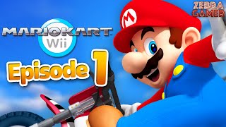 Mario Kart Wii Gameplay Walkthrough Part 1 - Mario! 50cc Mushroom Cup & Flower Cup!