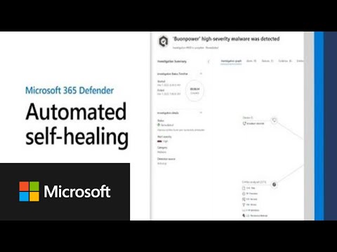 Automated self-healing | Microsoft 365 Defender