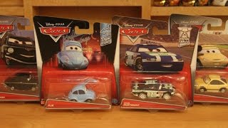 Mattel Disney Cars 2017 Case A Flik Kevin Shiftright (Clutch Aid) Tim Rimmer Tolga Trunkov