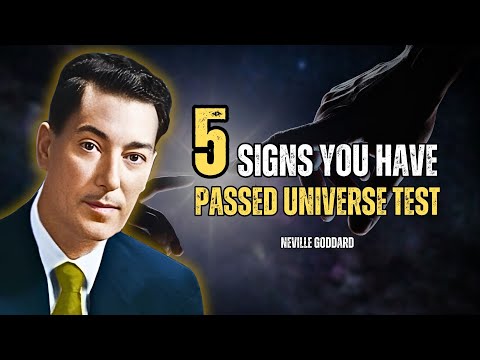5 Clear Signs You Have Passed the Universe's Test - Neville Goddard Motivation
