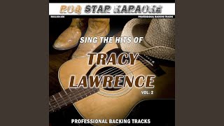One Step Ahead Of The Storm (Originally Performed by Tracy Lawrence) (Karaoke Version)