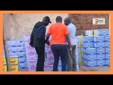 Maafisa wa usalama wavamia maduka ya pombe haramu na sigara katika kaunti ya Meru