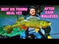 Video Thumbnail for Delicious Instant Chinese Food Ice Camping & Huge Walleye After Dark