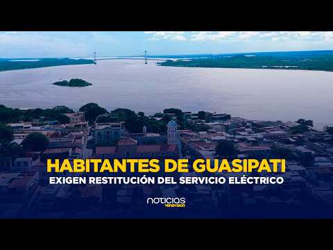 TENSIÓN EN EL ESTADO BOLÍVAR: Protesta en Guasipati por cortes eléctricos tranca la vía a Brasil