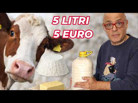 BURRO FORMAGGIO RICOTTA E PANNA CON 5 EURO dal vivo
