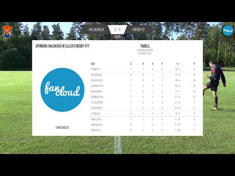 MATCH: Valskogs IK - Forsby FF