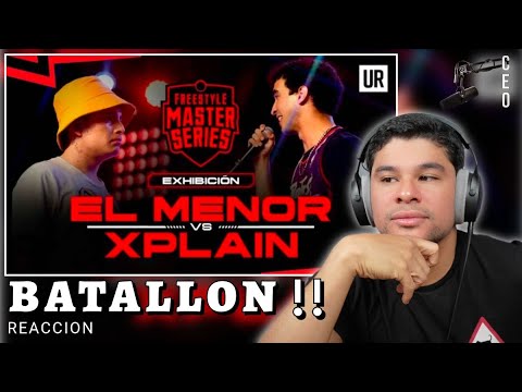 EL MENOR VS XPLAIN I REACCION | FMSPERÚ 2023