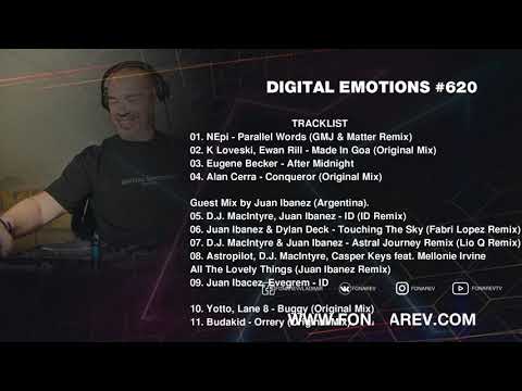 FONAREV - Digital Emotions # 620. Guest Mix by Juan Ibanez (Argentina).