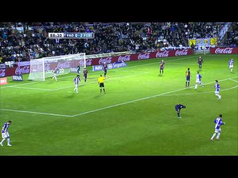 Gol de Javi Guerra en el Real Valladolid (1-2) FC Barcelona - HD