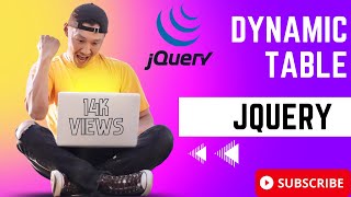 Dynamically Add & Remove Table Rows Using jQuery | jquery tutorial | jquery tutorial for beginners