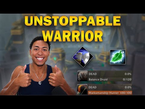 Arms Warrior is UNSTOPPABLE in 11.2 Arena PvP | 2v2 with Restoration Shaman & Druid | The War Within