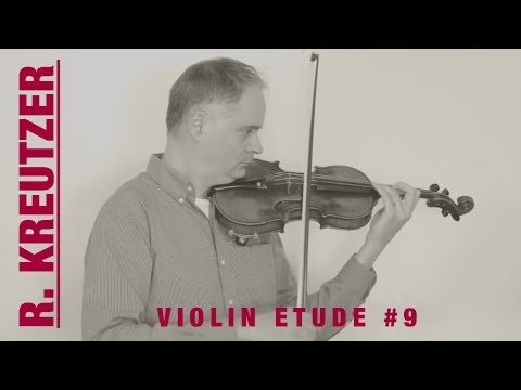 R. Kreutzer Violin Etude no. 9 from 42 Studies or Caprices by @Violinexplorer