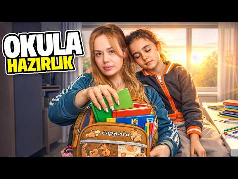 OKUL ÖNCESİ HAZIRLIK VLOG ! ÇANTAMDA NE VAR !? | Gamze Karta Öykü Karta