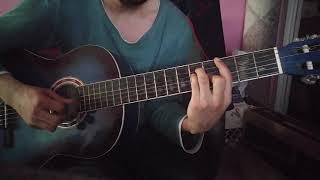 Gece Yolcuları - Pişmanım Gitar Cover (Orjinal Ton Akor ve Solo)