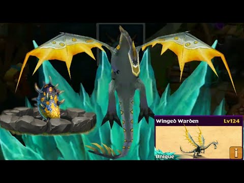 Winged Warden max level 124 titan mode-Unique Windstriker//Dragons rise of Berk