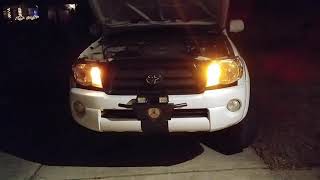 Upgrading to LED daytime running (DRL)/ front turn signal bulbs for the Tacoma