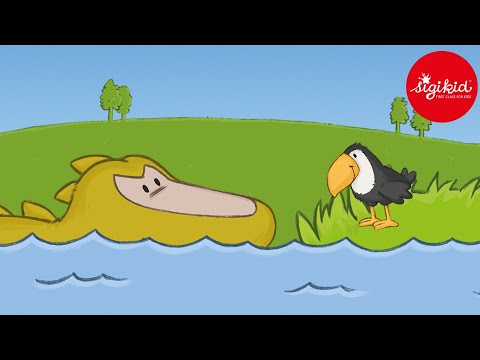 Das kleine Krokodil, das nicht mehr böse sein wollte - eine Hörgeschichte für Kinder ab 2 Jahren