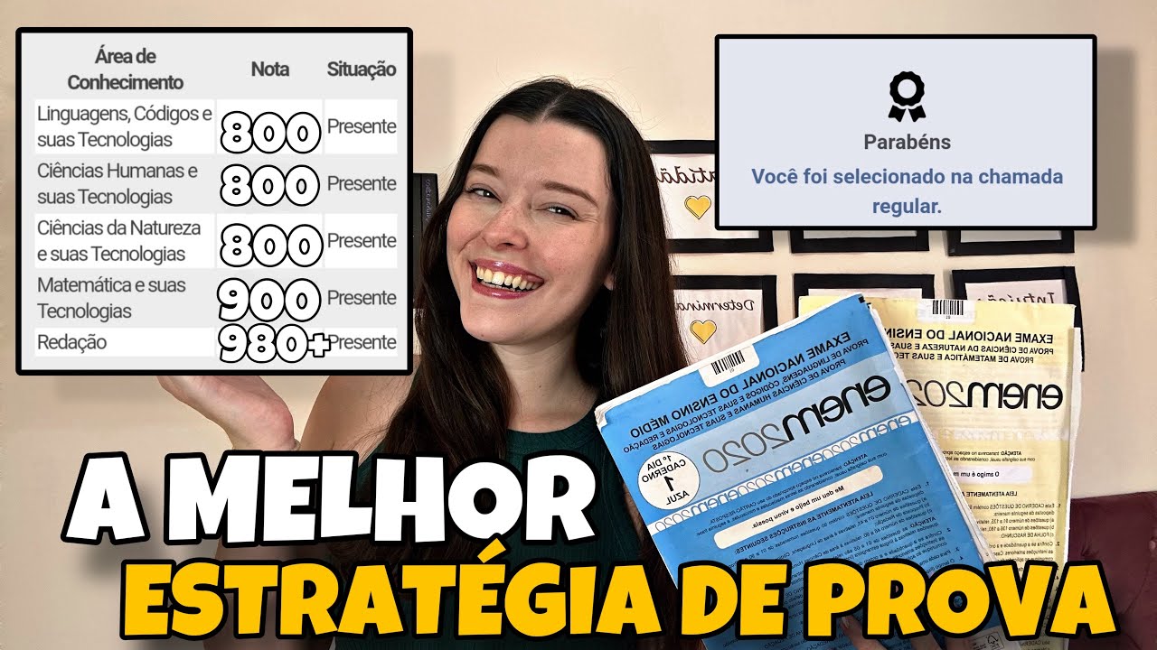 A MELHOR ESTRATÉGIA DE PROVA PARA O ENEM 2024 | Você Precisa de Uma Estratégia de Prova para o Enem!