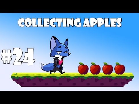 How to make a 2D platformer (E24 Collecting apples) - Unity 2020 Tutorial