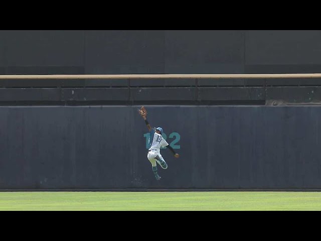 【ファーム】背走キャッチ!! ファイターズ・阿部和広 投手を助ける好守備を見せる!!  2023年7月8日 北海道日本ハムファイターズ 対 東北楽天ゴールデンイーグルス