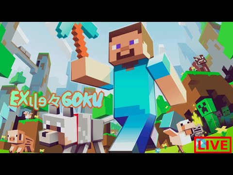 MAKING A SECRET UNDERGROUND STORE ROOM IN MINECRAFT | EXɩɭɘ々GOKU #3