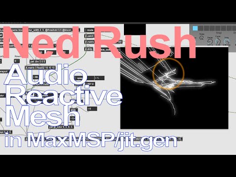 Max MSP Tutorial - Audio Reactive Mesh = Ned Rush