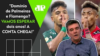 Olha a previsão que Andrés fez sobre Flamengo e Palmeiras há 2 anos