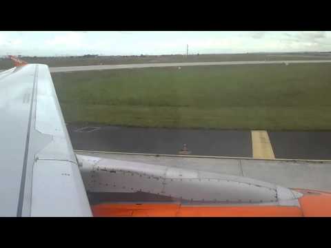 [HD] easyJet Airbus A319 | Landing & Taxi | Paris-Charles De Gaulle