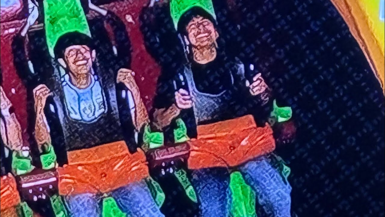 First vlog. Six flags 