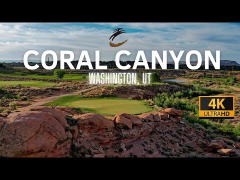 CORAL CANYON GOLF COURSE (4K): Utah's Best Kept Secret!