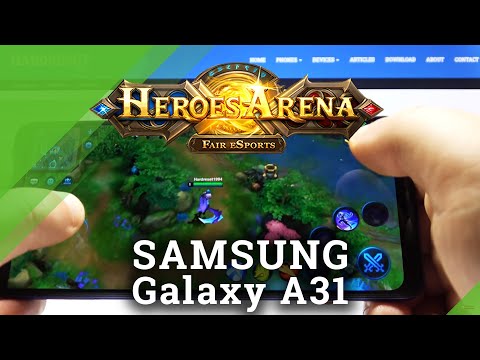 Heroes Arena on SAMSUNG Galaxy A31 – Android Performance Checkup