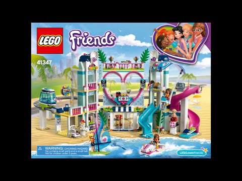 LEGO 41347 Instructions | Friends | Heartlake City Resort | Beach