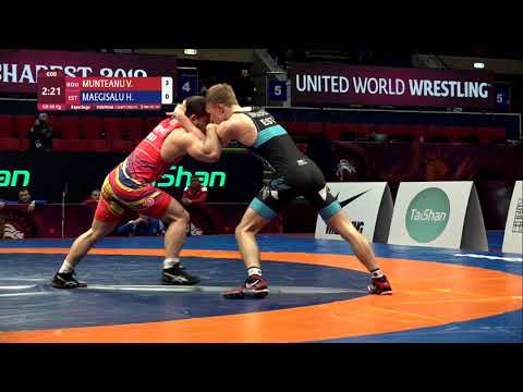 GR 60kg - Virgil MUNTEANU (ROU) df. Helary MAEGISALU (EST)