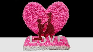 2 Valentine day Special Showpiece made for room decoration  | DIY valentine day gift ideas (Part 1)