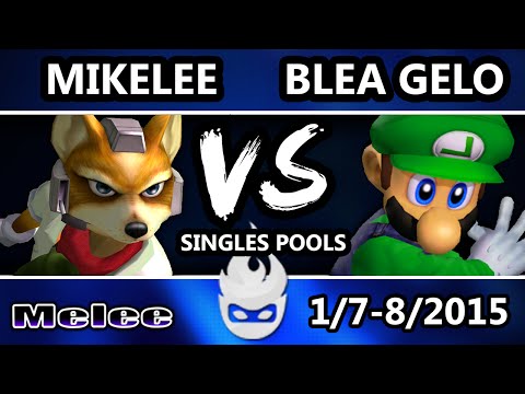 Paragon 2015 - VS | Blea Gelo (Luigi) Vs. MikeLee (Fox) SSBM Singles Pools - Melee