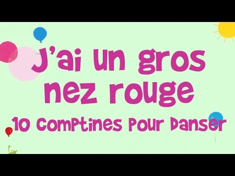 Jacques Haurogné - J'ai un gros nez rouge - 10 comptines pour danser