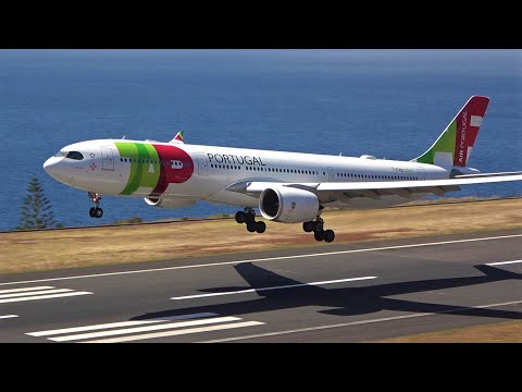 70 planes in 90min ! Madeira Airport (FNC) Plane Spotting , Funchal 🇵🇹  TAP Portugal Airbus A330neo