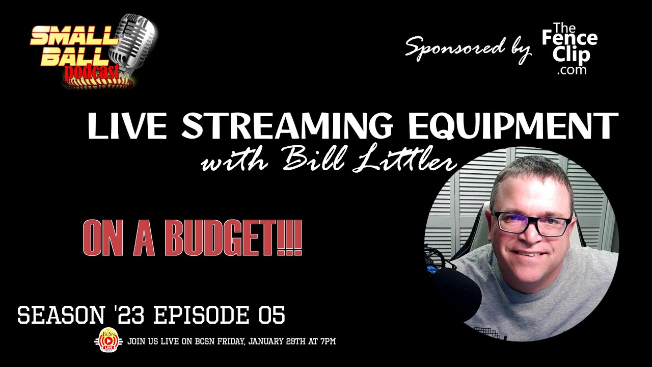 Live Streaming Equipment for Softball Games