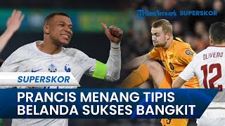 Hasil Lengkap Matchday 2 Kualifikasi Euro 2024: Prancis Menang Tipis, Belanda Bangkit & Menang Telak